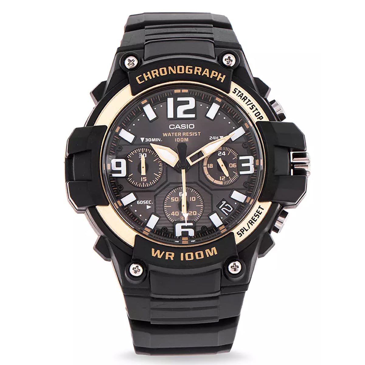 MONTRE CASIO HOMME CHRONO SILICONE